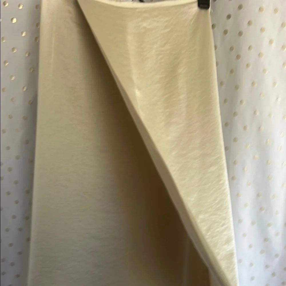 Mango Cream Midi Skirt Size XS